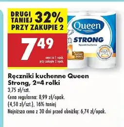 Biedronka Ręcznik kuchenny strong 102 listki Queen oferta