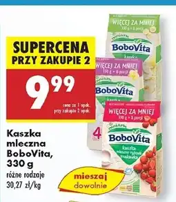 Biedronka Kaszka mleczna manna Bobovita oferta