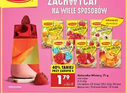 Biedronka Galaretka truskawkowa Winiary oferta