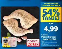 Lidl Ćwiartka tylna z kurczaka Rzeźnik Codzienna Dostawa oferta