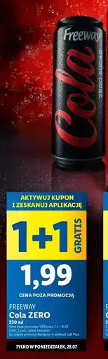 Lidl Cola Freeway oferta