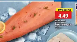 Lidl Łosoś pacyficzny filet oferta