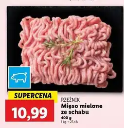 Lidl Mięso mielone ze schabu Rzeźnik Codzienna Dostawa oferta