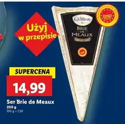 Lidl Ser brie de meaux Courtenay oferta