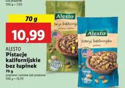 Lidl Pistacje kalifornijskie bez łupinek z solą Alesto oferta
