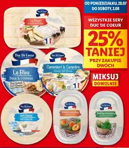 Lidl Ser kozi z ziołami i czosnkiem Duc De Coeur oferta