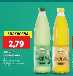 Lidl Lemoniada jabłko-cytryna-mięta Solevita oferta