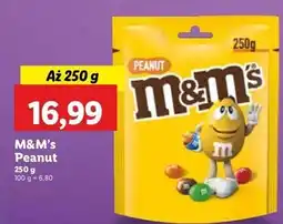 Lidl Draże orzechowe M&M's oferta