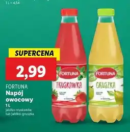 Lidl Napój gruszka Fortuna oferta
