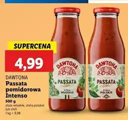 Lidl Passata intense pikantna z chili Dawtona oferta
