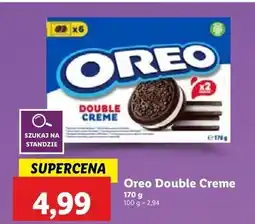 Lidl Ciastka double creme Oreo oferta