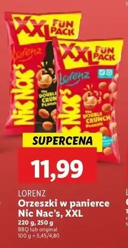 Lidl Orzeszki Lorenz Nic Nac's oferta