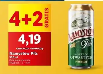 Lidl Piwo Namysłów Pils oferta