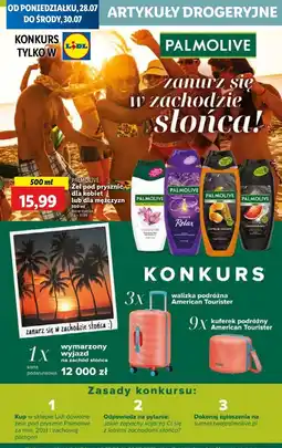 Lidl Żel pod prysznic energising Palmolive For Men oferta