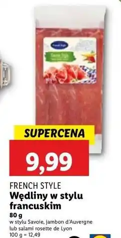 Lidl Rosette de lyon French Style oferta