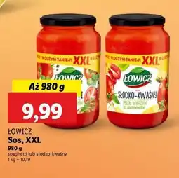 Lidl Sos słodko-kwaśny Łowicz oferta