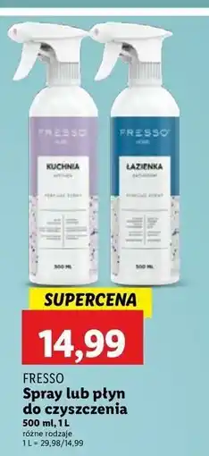 Lidl Płyn do mycia kuchni Fresso oferta