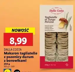 Lidl Makaron tagliatelle z borowikami Dalla Costa oferta