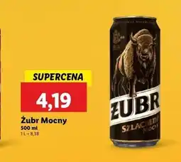 Lidl Piwo Żubr Szlachetny Mocny oferta