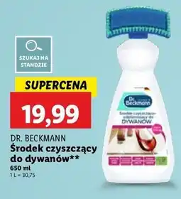 Lidl Środek czyszcząco-odplamiający do dywanów Dr. Beckmann oferta