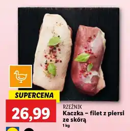 Lidl Kaczka - filet z piersi ze skórą Rzeźnik oferta