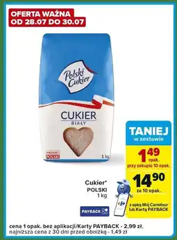 Carrefour Express Cukier biały Polski Cukier oferta
