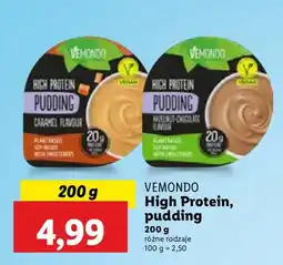 Lidl Pudding proteinowy Vemondo High Protein różne rodzaje oferta