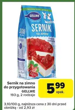 Carrefour Express Sernik na zimno Gellwe oferta