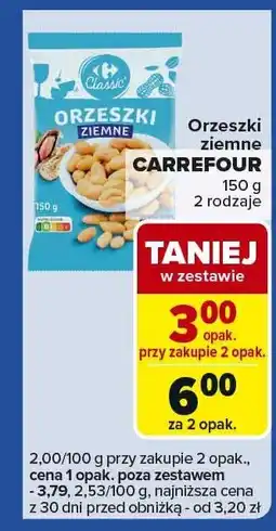 Carrefour Express Orzeszki ziemne Carrefour oferta