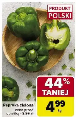 Carrefour Market Papryka zielona Carrefour Market oferta