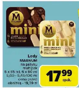 Carrefour Market Lody Magnum na patyku oferta