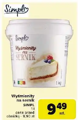 Carrefour Serek do sernika Simpl oferta