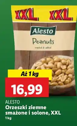 Lidl Orzeszki ziemne Alesto XXL smażone i solone oferta