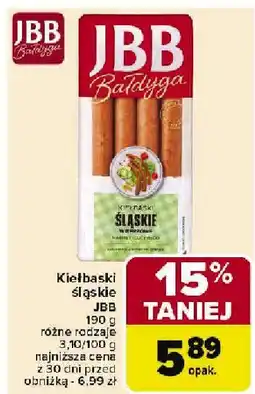 Carrefour Kiełbaski śląskie JBB oferta