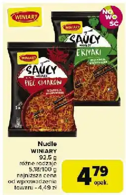 Carrefour Market Nudle Winiary oferta