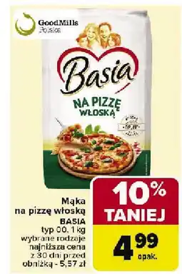 Carrefour Mąka na pizzę włoską Basia oferta