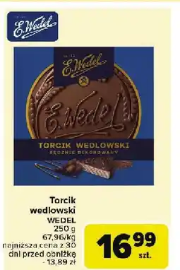 Carrefour Torcik wedlowski Wedel E.Wedel oferta