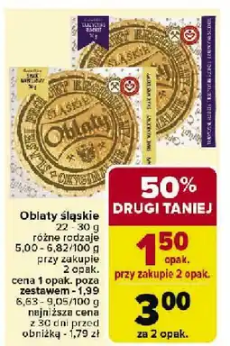 Carrefour Opłatki śląskie Carrefour oferta