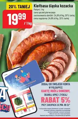 Polomarket Kiełbasa śląska kozacka Pekpol oferta