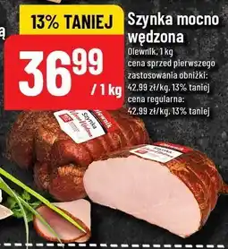 Polomarket Szynka mocno wędzona Olewnik oferta