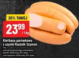 Polomarket Kiełbasa parówkowa z szynki Rzeźnik Szymon oferta