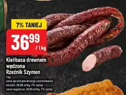Polomarket Kiełbasa drewnem wędzona Rzeźnik Szymon oferta