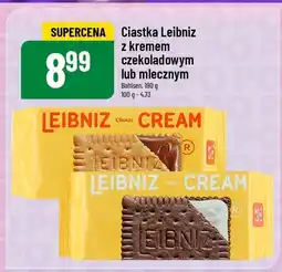 Polomarket Ciastka Leibniz z kremem czekoladowym lub mlecznym oferta