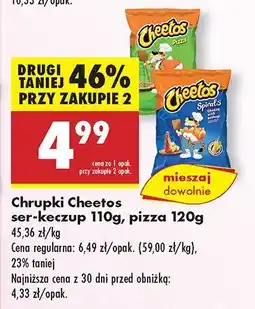 Biedronka Chrupki ser-keczup Cheetos oferta