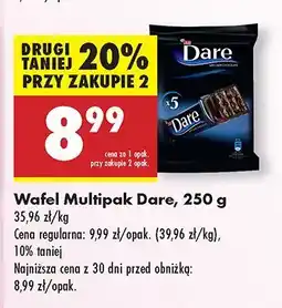 Biedronka Wafel Multipack 5 szt. Dare oferta