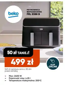 Max Elektro Frytkownica Beko oferta