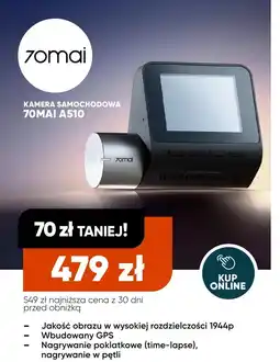 Max Elektro Kamerka samochodowa 70MAI oferta