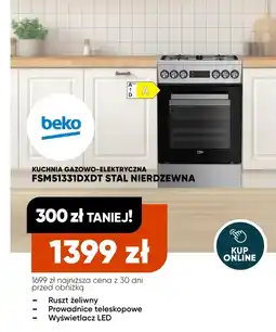 Max Elektro Kuchenka gazowo-elektryczna Beko oferta