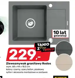 Bricomarche Zlewozmywak Rodos oferta