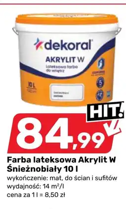 Bricomarche Farba lateksowa Dekoral oferta